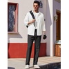 image:imageCOOFANDY Mens Dress Pants Expandable Waist Wrinkle Free Suit Pants Flat Front Casual Dress SlacksBlack
