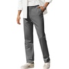 image:imageCOOFANDY Mens Dress Pants Expandable Waist Wrinkle Free Suit Pants Flat Front Casual Dress SlacksDark Grey
