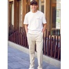 image:imageCOOFANDY Mens Dress Pants Expandable Waist Wrinkle Free Suit Pants Flat Front Casual Dress SlacksKhaki