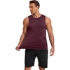 image:imageCOOFANDY Mens Dry Fit Workout Tank Top Sleeveless Gym Muscle Shirt UPF 50 Summer Running Athletic TshirtsDark Red