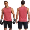 image:imageCOOFANDY Mens Dry Fit Workout Tank Top Sleeveless Gym Muscle Shirt UPF 50 Summer Running Athletic TshirtsRed