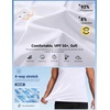 image:imageCOOFANDY Mens Dry Fit Workout Tank Top Sleeveless Gym Muscle Shirt UPF 50 Summer Running Athletic TshirtsWhite