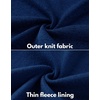 image:imageCOOFANDY Mens Fleece Jacket Zip Up Lightweight Sweater Jackets Casual Warm with Pockets for Home Office HikingBlue