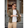 image:imageCOOFANDY Mens Fleece Jacket Zip Up Lightweight Sweater Jackets Casual Warm with Pockets for Home Office HikingBrown