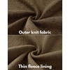 image:imageCOOFANDY Mens Fleece Jacket Zip Up Lightweight Sweater Jackets Casual Warm with Pockets for Home Office HikingBrown