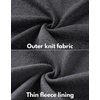 image:imageCOOFANDY Mens Fleece Jacket Zip Up Lightweight Sweater Jackets Casual Warm with Pockets for Home Office HikingDark Gray