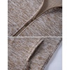 image:imageCOOFANDY Mens Fleece Jacket Zip Up Lightweight Sweater Jackets Casual Warm with Pockets for Home Office HikingKhaki