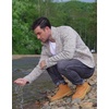 image:imageCOOFANDY Mens Fleece Jacket Zip Up Lightweight Sweater Jackets Casual Warm with Pockets for Home Office HikingKhaki