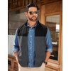 image:imageCOOFANDY Mens FullZip Polar Fleece Vest Sleeveless Jacket Casual OuterwearBlackCharcoal