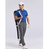 image:imageCOOFANDY Mens Golf Pants 303234 Stretch Work Dress Pants Lightweight Quick Dry Comfy Trousers with 4 PocketsDark Gray