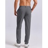 image:imageCOOFANDY Mens Golf Pants 303234 Stretch Work Dress Pants Lightweight Quick Dry Comfy Trousers with 4 PocketsDark Gray