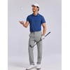 image:imageCOOFANDY Mens Golf Pants 303234 Stretch Work Dress Pants Lightweight Quick Dry Comfy Trousers with 4 PocketsLight Gray