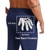 image:imageCOOFANDY Mens Golf Pants 303234 Stretch Work Dress Pants Lightweight Quick Dry Comfy Trousers with 4 PocketsNavy Blue