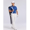 image:imageCOOFANDY Mens Golf Pants 303234 Stretch Work Dress Pants Lightweight Quick Dry Comfy Trousers with 4 PocketsWhite