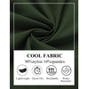 image:imageCOOFANDY Mens Golf Shorts 8 Inch Lightweight Quick Dry Casual Dress Shorts Hiking Travel Shorts with PocketsArmy Green