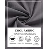 image:imageCOOFANDY Mens Golf Shorts 8 Inch Lightweight Quick Dry Casual Dress Shorts Hiking Travel Shorts with PocketsDark Grey