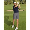 image:imageCOOFANDY Mens Golf Shorts 8 Inch Lightweight Quick Dry Casual Dress Shorts Hiking Travel Shorts with PocketsDark Grey