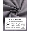 image:imageCOOFANDY Mens Golf Shorts 8 Inch Lightweight Quick Dry Casual Dress Shorts Hiking Travel Shorts with PocketsLight Grey