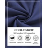 image:imageCOOFANDY Mens Golf Shorts 8 Inch Lightweight Quick Dry Casual Dress Shorts Hiking Travel Shorts with PocketsNavy Blue