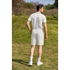 image:imageCOOFANDY Mens Golf Shorts 8 Inch Lightweight Quick Dry Casual Dress Shorts Hiking Travel Shorts with PocketsWhite