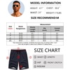 image:imageCOOFANDY Mens Hawaiian Beach Shorts Elastic Waist Drawstring Lightweight Summer Casual Shorts with PocketNavy