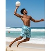 image:imageCOOFANDY Mens Hawaiian Beach Shorts Elastic Waist Drawstring Lightweight Summer Casual Shorts with PocketOcean Whale