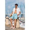 image:imageCOOFANDY Mens Hawaiian Beach Shorts Elastic Waist Drawstring Lightweight Summer Casual Shorts with PocketOcean Whale