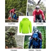 image:imageCOOFANDY Mens Light Rain Jacket with Hood Packable Waterproof Raincoat Golf Rain Gear Travel Hiking WindbreakerGreen