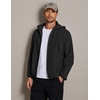 image:imageCOOFANDY Mens Light Rain Jacket with Hood Packable Waterproof Raincoat Golf Rain Gear Travel Hiking WindbreakerSolid Black