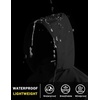 image:imageCOOFANDY Mens Light Rain Jacket with Hood Packable Waterproof Raincoat Golf Rain Gear Travel Hiking WindbreakerSolid Black