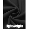 image:imageCOOFANDY Mens Lightweight Bomber Jackets Casual Spring Fall Windbreaker Jacket Light Zip Up Coat With PocketBlack