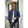 image:imageCOOFANDY Mens Lightweight Bomber Jackets Casual Spring Fall Windbreaker Jacket Light Zip Up Coat With PocketBlue