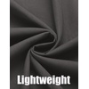 image:imageCOOFANDY Mens Lightweight Bomber Jackets Casual Spring Fall Windbreaker Jacket Light Zip Up Coat With PocketDeep Gray