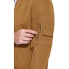 image:imageCOOFANDY Mens Lightweight Bomber Jackets Casual Spring Fall Windbreaker Jacket Light Zip Up Coat With PocketLight Brown
