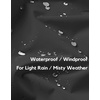image:imageCOOFANDY Mens Lightweight Bomber Jackets Stand Collar Windbreaker Softshell Jacket Zip Up Coat for Fall OutdoorBlack