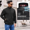 image:imageCOOFANDY Mens Lightweight Jackets Casual Windbreaker Zip Up Coat Stand Collar Golf Jacket Stylish Fall Work BusinessBlack
