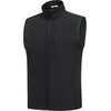 image:imageCOOFANDY Mens Lightweight Softshell Vest Windproof Sleeveless Jacket Zip Up Fleece Lined Vest Outerwear for Golf RunningBlack