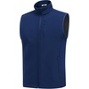 image:imageCOOFANDY Mens Lightweight Softshell Vest Windproof Sleeveless Jacket Zip Up Fleece Lined Vest Outerwear for Golf RunningDark Blue