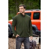 image:imageCOOFANDY Mens Lightweight Varsity Jacket Casual Bomber Jackets Waffle Zip Up Sweatshirts with PocketArmy Green
