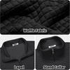 image:imageCOOFANDY Mens Lightweight Varsity Jacket Casual Bomber Jackets Waffle Zip Up Sweatshirts with PocketBlack