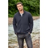 image:imageCOOFANDY Mens Lightweight Varsity Jacket Casual Bomber Jackets Waffle Zip Up Sweatshirts with PocketBlueviolet
