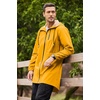 image:imageCOOFANDY Mens Long Raincoat Ligtweight Rain Jacket Waterproof Outdoor Jackets with HoodYellow