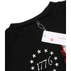 image:imageCOOFANDY Mens Muscle TShirt Pleated Raglan Sleeve Bodybuilding Gym Tee Short Sleeve Fashion Workout Shirts Hipster ShirtIndependence Day Series1