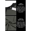 image:imageCOOFANDY Mens Muscle TShirt Pleated Raglan Sleeve Bodybuilding Gym Tee Short Sleeve Fashion Workout Shirts Hipster ShirtPattern3 Grey  Black