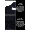 image:imageCOOFANDY Mens Muscle TShirt Pleated Raglan Sleeve Bodybuilding Gym Tee Short Sleeve Fashion Workout Shirts Hipster ShirtType1  Navy Blue