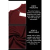 image:imageCOOFANDY Mens Muscle TShirt Pleated Raglan Sleeve Bodybuilding Gym Tee Short Sleeve Fashion Workout Shirts Hipster ShirtType1  Wine Red