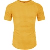 image:imageCOOFANDY Mens Muscle TShirt Pleated Raglan Sleeve Bodybuilding Gym Tee Short Sleeve Fashion Workout Shirts Hipster ShirtType1  Yellow