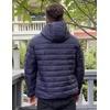 image:imageCOOFANDY Mens Packable Puffer Jacket Lightweight Hooded Insulated Winter Coat Windproof Zipper Down JacketNavy Blue