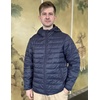 image:imageCOOFANDY Mens Packable Puffer Jacket Lightweight Hooded Insulated Winter Coat Windproof Zipper Down JacketNavy Blue
