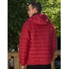 image:imageCOOFANDY Mens Packable Puffer Jacket Lightweight Hooded Insulated Winter Coat Windproof Zipper Down JacketRed